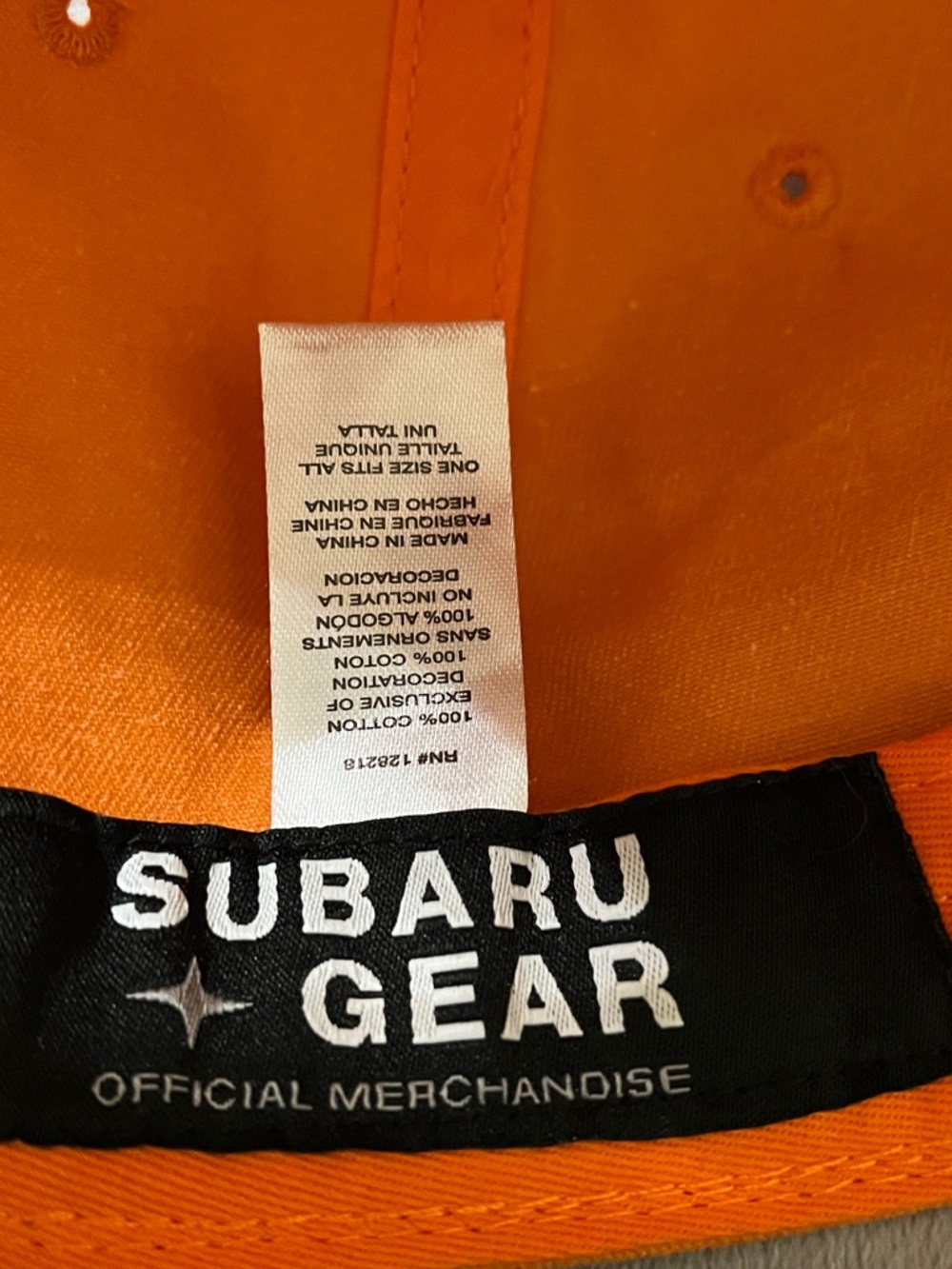 Orange SUBARU EST 1958 cap
Unisex - Picture 4 of 6